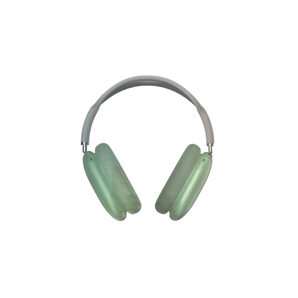 Wireless Over Ear Bluetooth Headphones Green USB-C Rechargeable Adjustable NEW